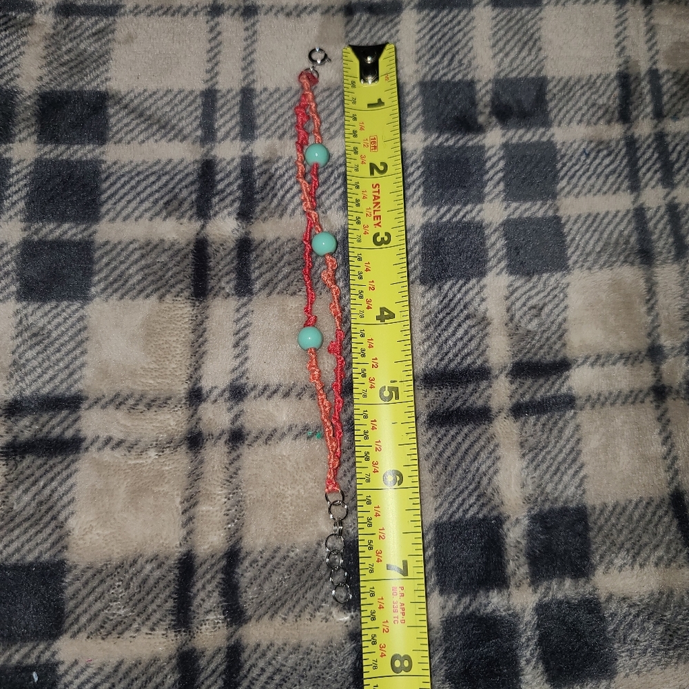 Chinese Ladder Beaded Double Bracelet - Picture 2 of 5